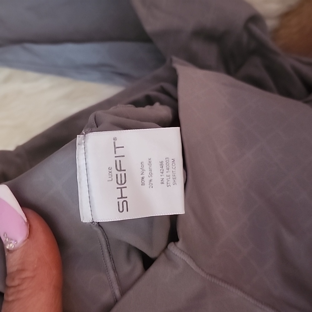 SHEFIT Boss Leggings Grey - Picture 3 of 3